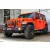 Zderzak przedni z kangurem, czerwone wstawki Jeep Wrangler JL, Gladiator JT